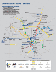DART Transit Map