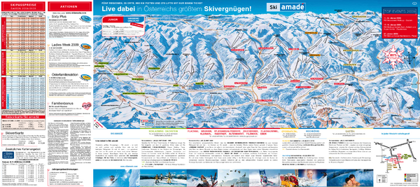 Dachstein Ski Trail Map