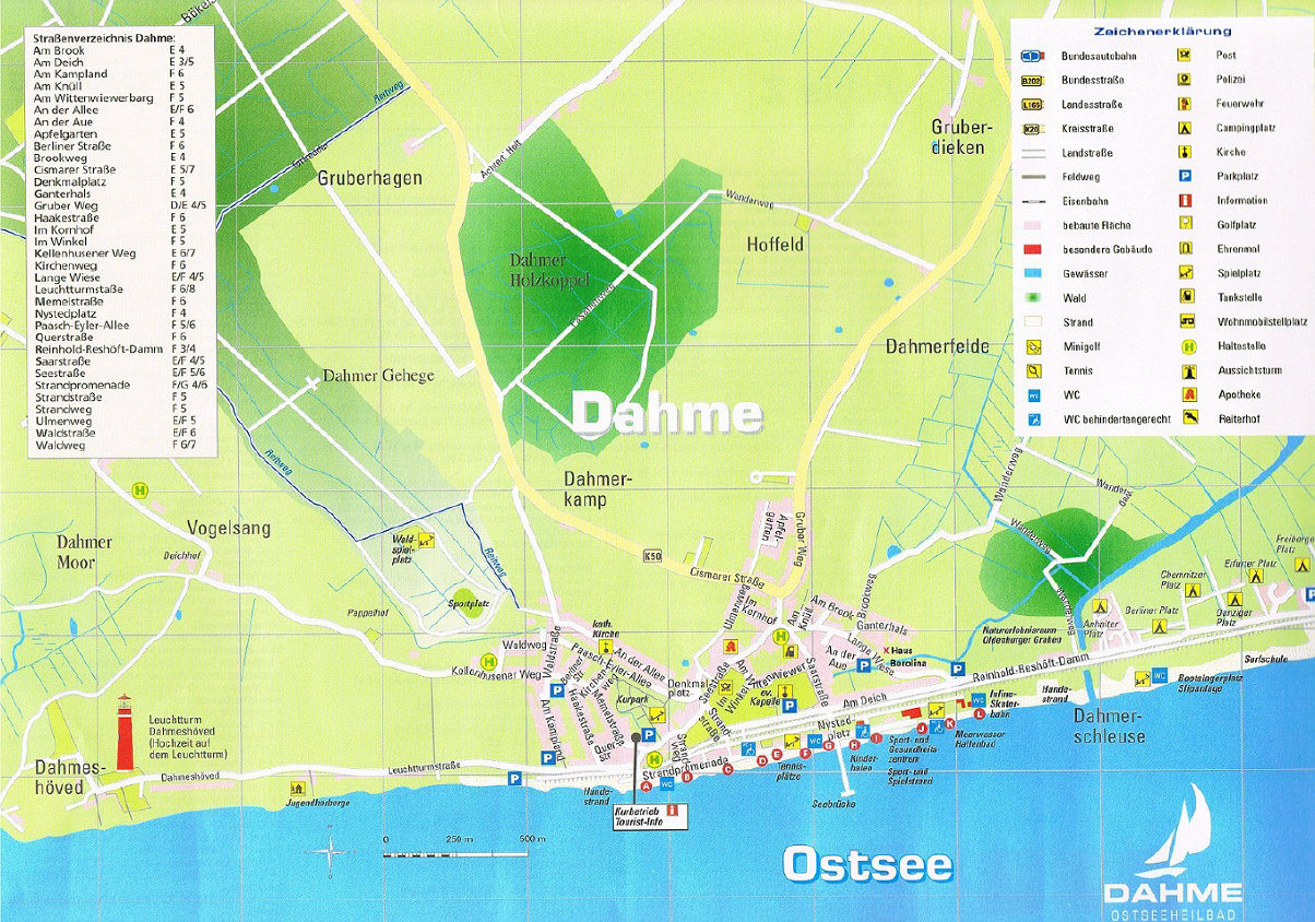 Dahme Map - Dahme Germany • mappery