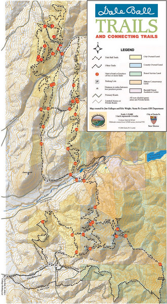 Dale Ball Trail Map