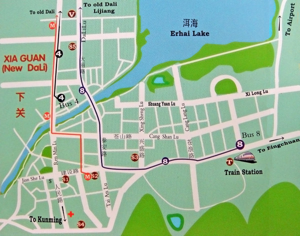 Dali City Map