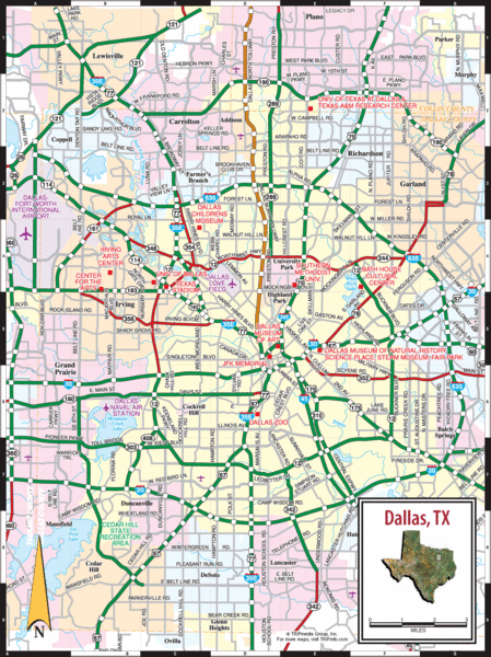 Dallas Map