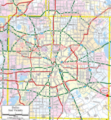 Dallas Tourist Map Dallas Tourist Map