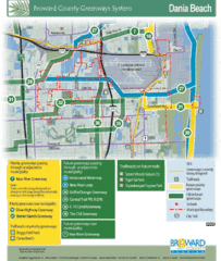 Dania Beach Tourist Map