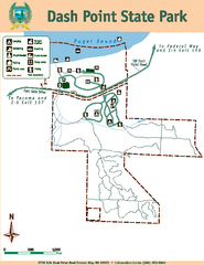 Dash Point State Park Map