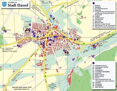 Dassel Tourist Map