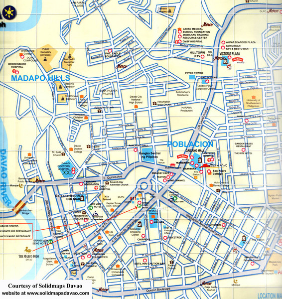 Davao City Map