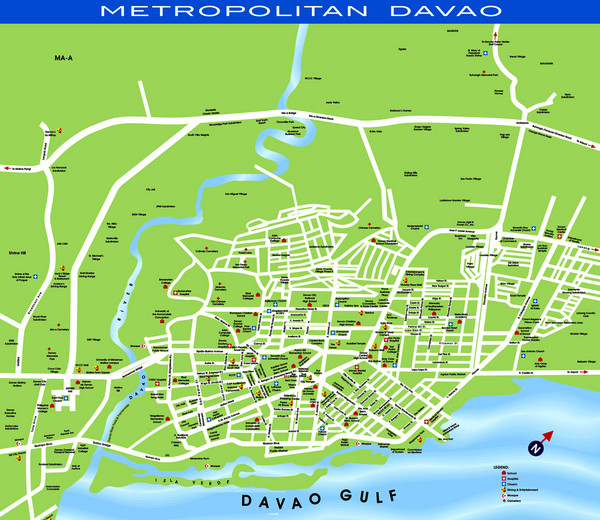 Davao City Map