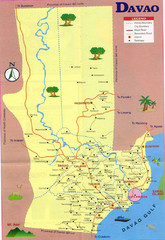 Davao Tourist Map
