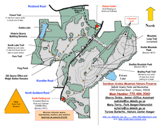 Davidson-Arabia Mountain Nature Preserve Map