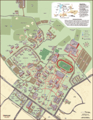 Davidson College Campus Map