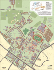 Davidson College Campus Map Davidson College Campus Map