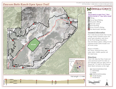 Dawson Butte Ranch Open Space Trail Map