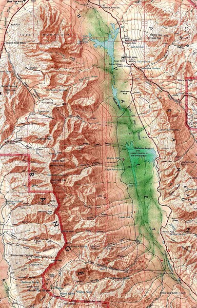 Death Valley National Park Map