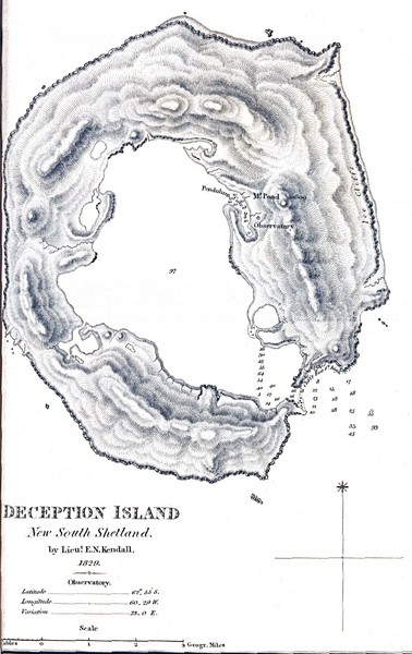 Deception Island Map