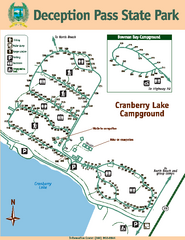 Deception Pass State Park Map