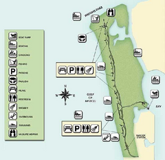 Delnor-Wiggings Pass State Park Map