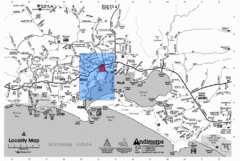 Denmark, Western Australia East District Guide Map