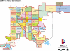 Denver Neighborhoods Map
