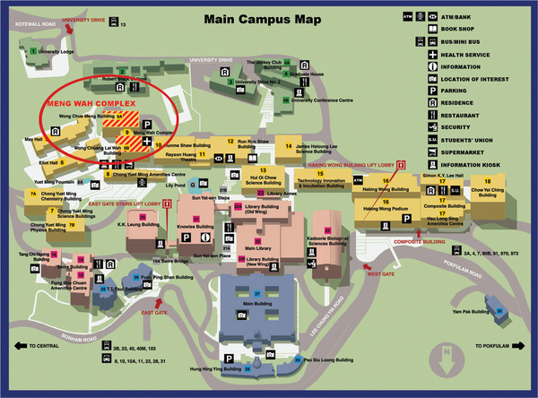 Department of Statistics and Actuarial Science Hong Kong Map