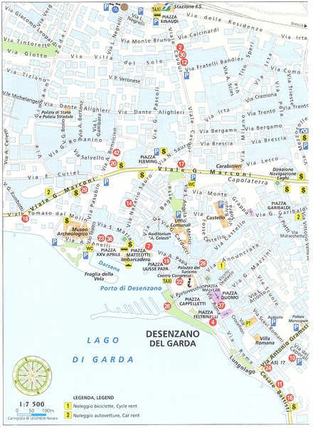 Desenzano del Garda Map
