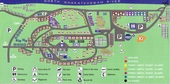 Devon Lions Park Campgrounds Map
