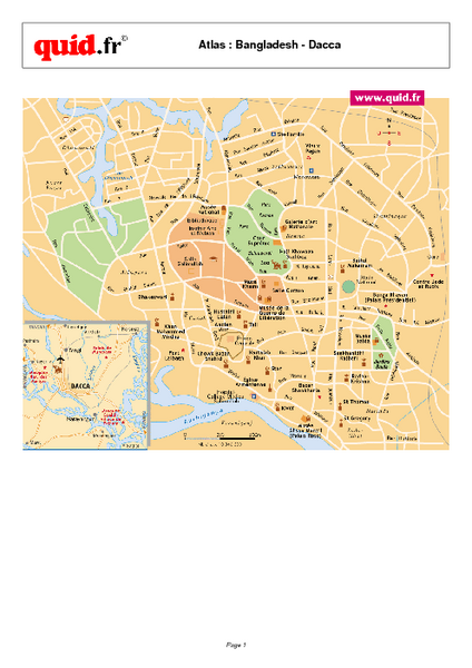 Dhaka City Map