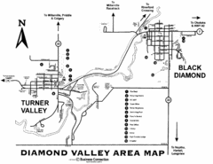 Diamond Valley Area Map Diamond Valley Area Map