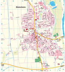 Dietenheim Map