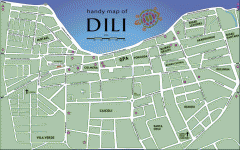 Dili Street Map