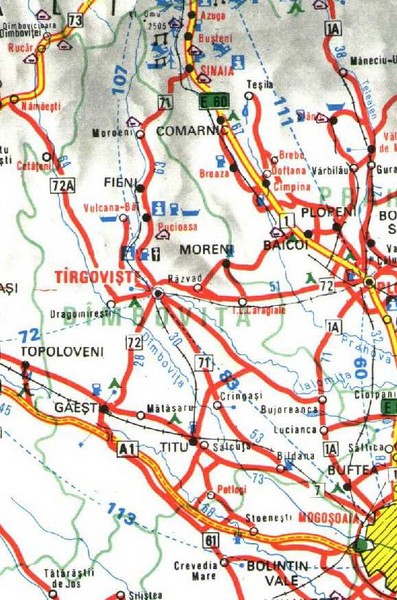 Dimbovita Map