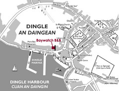Dingle Town Map