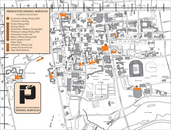 Princeton Campus Map