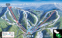 Discovery Basin Ski Area A Ski Trail Map