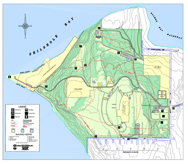 Discovery Park trail map