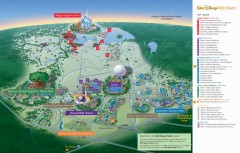 Disney World resort map