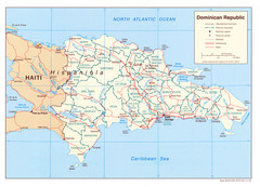 Dominican Republic Tourist Map