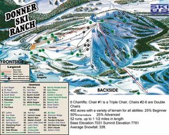 Donner Ski Ranch Ski Trail Map