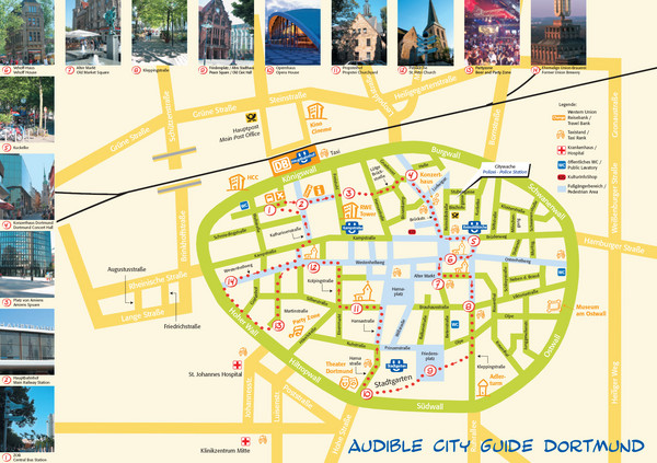 Dortmund Tourist Map