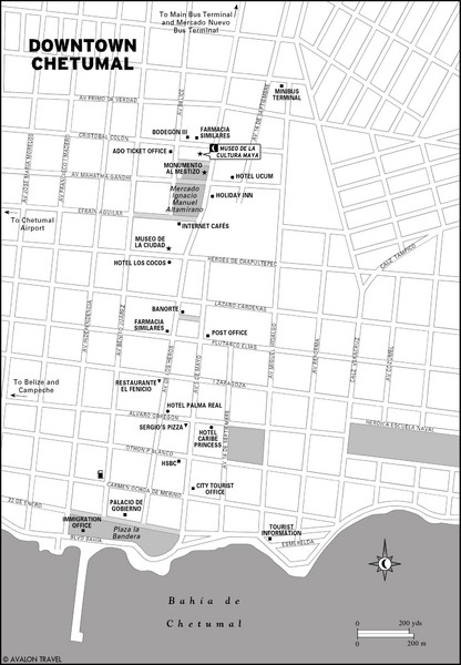 Downtown Chetumal Map