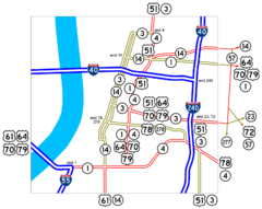 Downtown Memphis Map