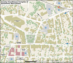 Downtown Morriston Map