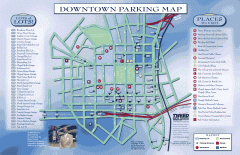 Downtown New Haven Parking Map