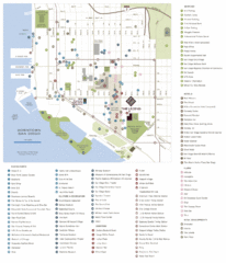 Downtown San Diego Shops Map
