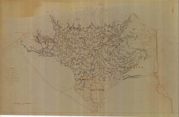 Draft Elevation Map Nile Delta