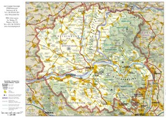 Duna-Ipoly Nemzeti National Park Map