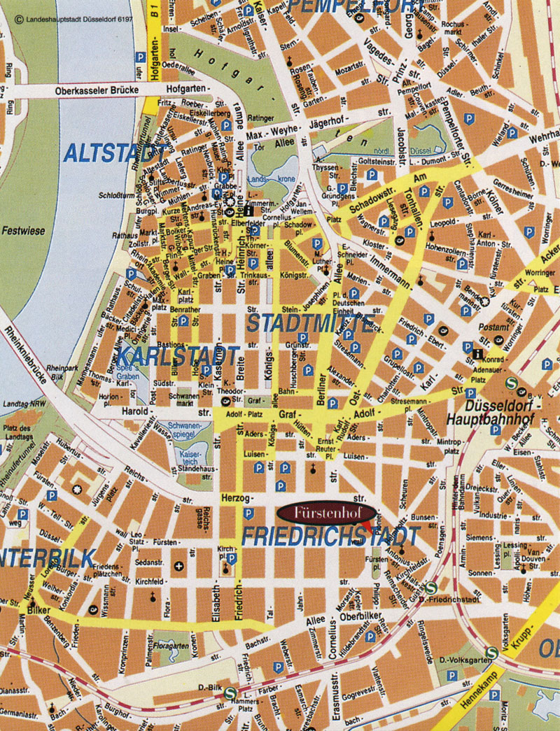 Dusseldorf Map Dusseldorf Germany Mappery dusseldorf-map-dusseldorf-germany-mappery