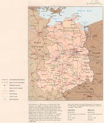 E Germany Map