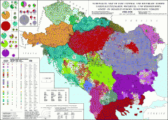 East Central and Southeast Europe Nationality Map East Central and Southeast Europe Nationality Map