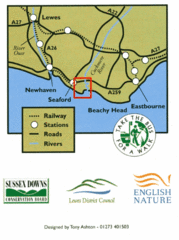 East Sussex, England Bus System Route Map